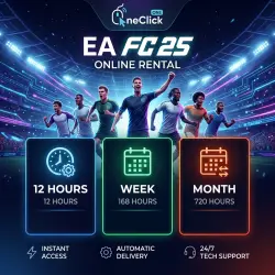 RENT EA SPORTS FC 25 ACCOUNT | FROM 12 HOURS TO 30 DAY