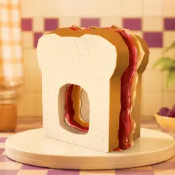 Roblox Peanut Butter and Jelly Hat Drop