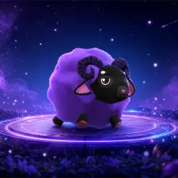 Roblox Void Sheep Shoulder Pet