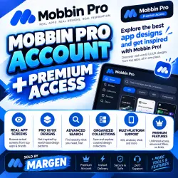 Mobbin Pro 1 месяц общий аккаунт