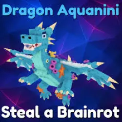 Дракон Акванини | Steal a Brainrot — Roblox, лот №217894