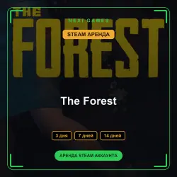 The Forest | RENT 3/7/14 DAYS | STEAM ACCOUNT