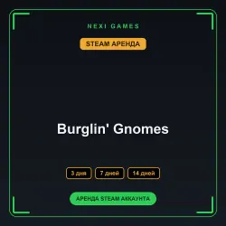 Burglin' Gnomes | RENT 3/7/14 DAYS | STEAM ACCOUNT