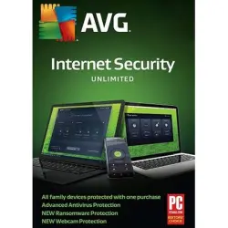 AVG Internet Security (Multi-Device) 10 Devices 2 Years | Subscription Key | GLOBAL
