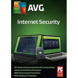 AVG Internet Security (Multi-Device) 3 Devices 2 Years | Subscription Key | GLOBAL