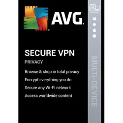 AVG Secure spec.Software (2024) 5 Devices 1 Year | Subscription Key | GLOBAL