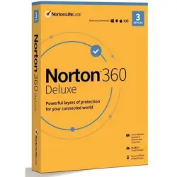 Norton 360 Deluxe 25GB - 3 Devices 2 Years | Subscription Key | EUROPE
