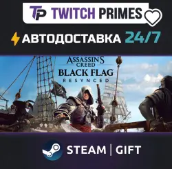 Ru+CIS+China "Assassin's Creed Black Flag Resynced" Steam Gift auto-delivery 24/7
