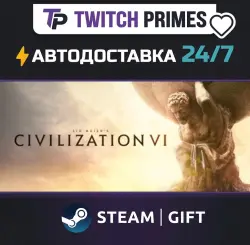 Ru+CIS+China "Sid Meier's Civilization VI" Steam Gift auto-delivery 24/7