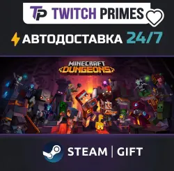 Ru+CIS+China "Minecraft Dungeons" Steam Gift auto-delivery 24/7