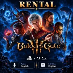 Baldur’s Gate 3 PS5 (P3) — 3/7/14-Day Rental