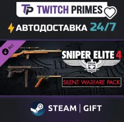Ru+CIS+China "DLC Sniper Elite 4 - Silent Warfare Weapons Pack" Steam Gift auto-delivery 24/7