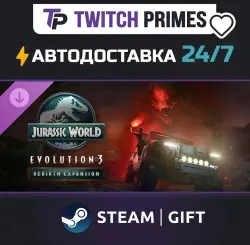 Ru+CIS+China "DLC Jurassic World Evolution 3: Rebirth Expansion" Steam Gift auto-delivery 24/7