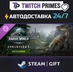 Ru+CIS+China "DLC Jurassic World Evolution 3: Wetlands" Steam Gift auto-delivery 24/7