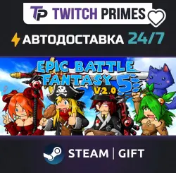 Ru+СНГ+Китай "Epic Battle Fantasy 5" Steam Gift автовыдача 24/7