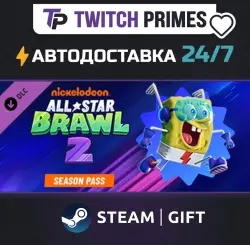 Ru+СНГ+Китай "DLC Nickelodeon All-Star Brawl 2 Season Pass" Steam Gift автовыдача 24/7
