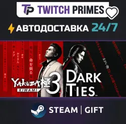 Ru+CIS+China "Yakuza Kiwami 3 and Dark Ties" Steam Gift auto-delivery 24/7