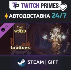 Ru+СНГ+Китай "DLC Craft The World - Grottoes" Steam Gift автовыдача 24/7