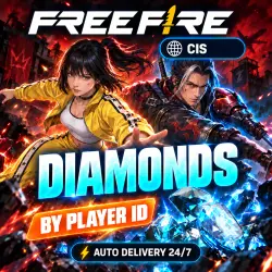 24/7 | FREE FIRE | CIS | DIAMONDS / MEMBERSHIPS | PLAYER ID
