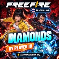 24/7 | FREE FIRE | THAILAND / TH | DIAMONDS / MEMBERSHIPS | PLAYER ID