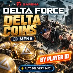 24/7 | GARENA DELTA FORCE | MENA | DELTA COINS | PLAYER ID