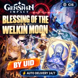 24/7 | GENSHIN IMPACT CIS | BLESSING OF THE WELKIN MOON | UID