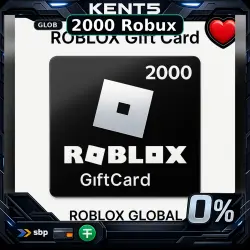 ROBLOX: Roblox Глобал 2000 Robux, лот №208374