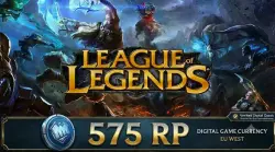 League of Legends 575 RP (EU West / EUW) INSTANT DELIVERY