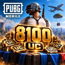 PUBG MOBILE UC | Пополнение по ID 8100, лот №210201