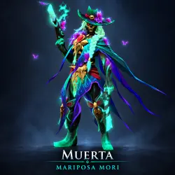 Muerta - Mariposa Mori | Dota 2 | Подарком | Spreing 2025 H…, лот №254756