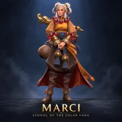 Marci - School of the Solar Fang | Dota 2 | Подарком | Spre…, лот №254757