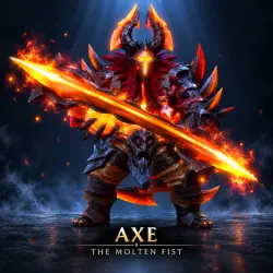 Axe - The Molten Fist | Dota 2 | Подарком | Spreing 2025 He…, лот №254768