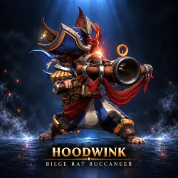 Hoodwink - Rat Buccaneer | Dota 2 | Подарком | Winter 2024 …, лот №254776