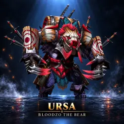 Ursa - Bloodzo The Bear | Dota 2 | Подарком | Winter 2024 H…, лот №254777