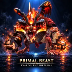 Primal Beast - Svarog the Infernal | Dota 2 | Подарком | Wi…, лот №254780