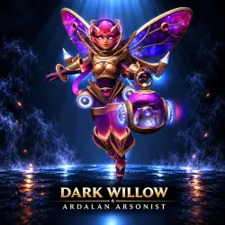 Dark Willow - Ardalan Arsonist | Dota 2 | Подарком | Winter…, лот №254788