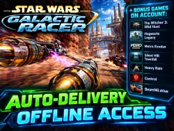 | Instant delivery | STAR WARS: Galactic Racer +10 games | Offline activation | NO GUARD |