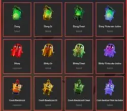 12 новых спрайтов | Fortnite | Уровень 5: пруд, Крэш, Блинк…, лот №254798