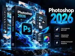 | Автовыдача | Adobe Photoshop 2026 + Plugin Neural Filters | Бессрочная версия |