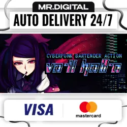 VA-11 Hall-A: Cyberpunk Bartender Action STEAM AUTO DELIVERY 24/7