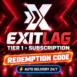 24/7 | ExitLag Tier 1 | Subscription code | Listed regions