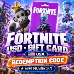 24/7 | Fortnite Gift Card | US Voucher | Activation code | Instant delivery