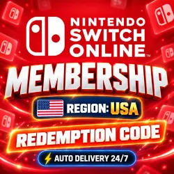 24/7 | Nintendo Switch Online | US Voucher | Activation code | Instant delivery
