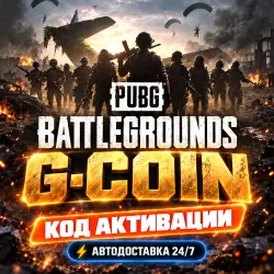 24/7 | PUBG G-Coin | Код активации | Автовыдача — PUBG: Battlegrounds, лот №262824