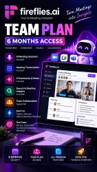 Fireflies AI Team Plan — 6 Months