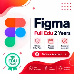 Figma Pro EDU | 2 Years | Personal / Ready Account