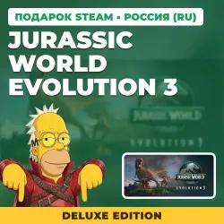 JURASSIC WORLD EVOLUTION 3: DELUXE EDITION | STEAM GIFT | 7 REGIONS
