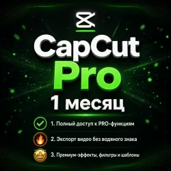 CapCut Pro Monthly Subscription Quick Delivery