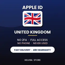 Apple ID United Kingdom | App Store iTunes | No 2FA |  | Full Access |