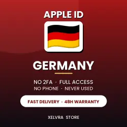 Аккаунт App Store и Apple ID: Apple ID Германия | App Store iTunes | Без 2FA | | Полный д…, лот №257842